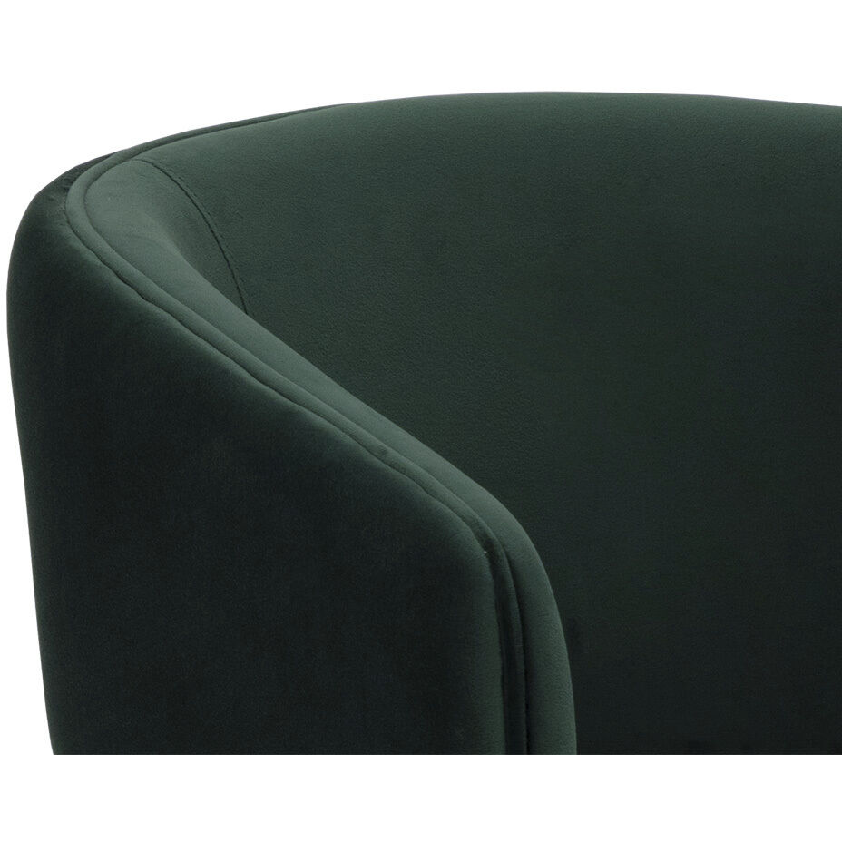 Claren Deep Green Sky Office Chair